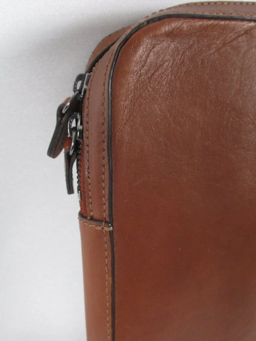 MARK & GRAHAM LEATHER LAPTOP BAG